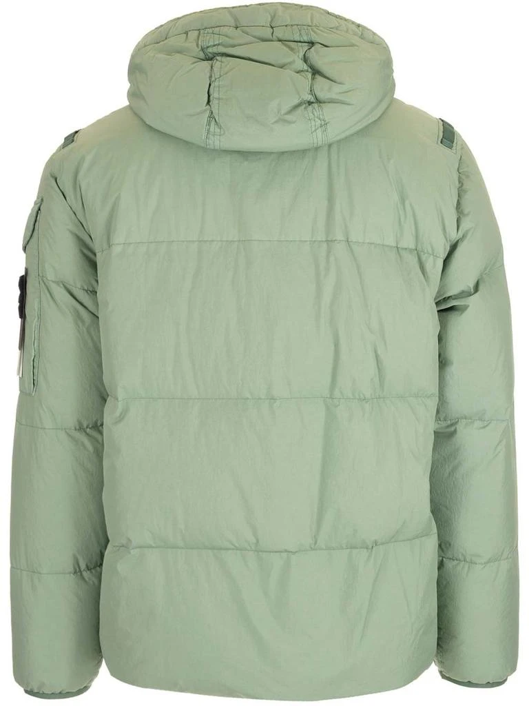 商品Stone Island|Stone Island Logo Patch Down Jacket,价格¥7001,第2张图片详细描述
