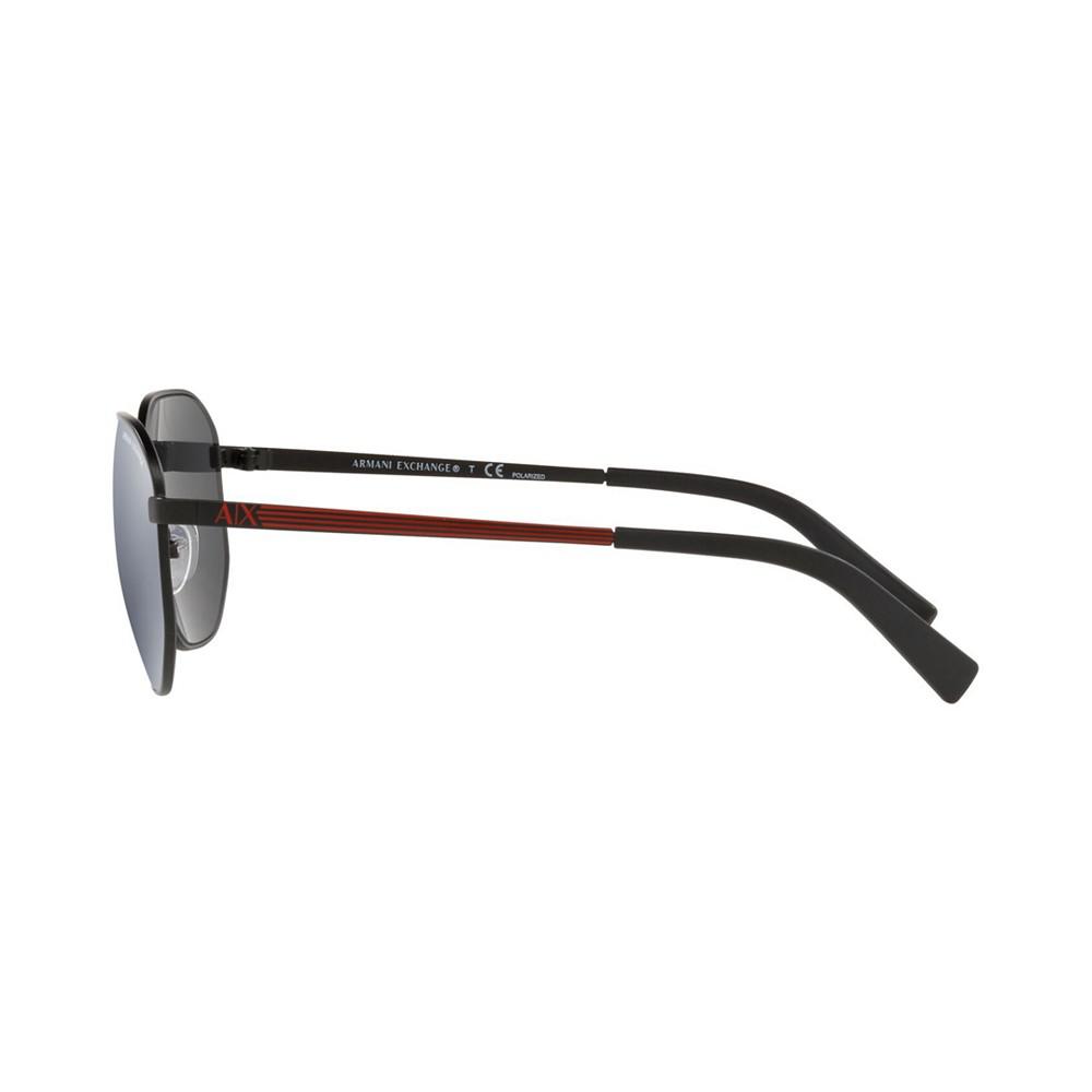Armani Exchange Polarized Sunglasses, AX2036S 56商品第6张图片规格展示