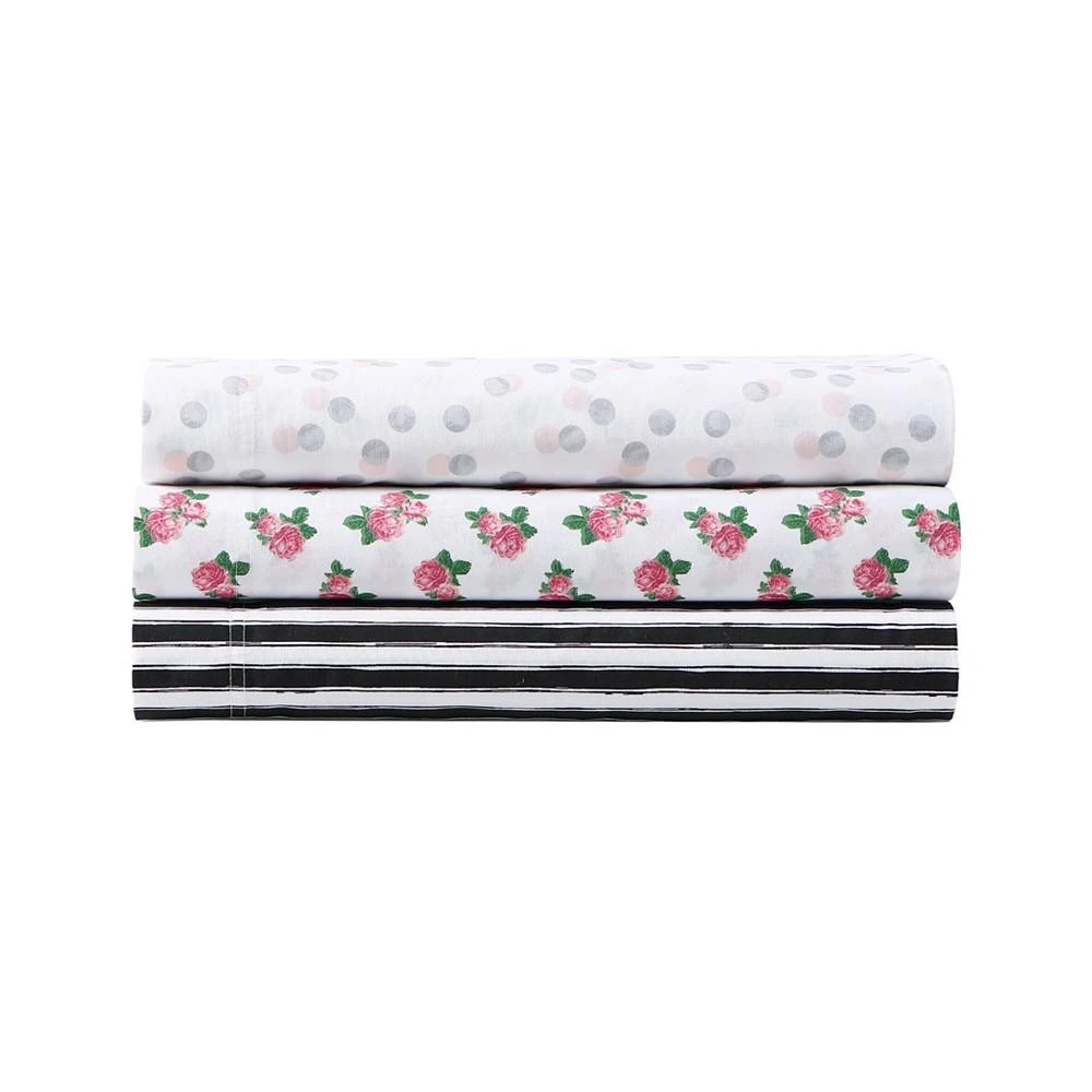 Sketchy Stripe Cotton Percale 4 Piece Sheet Set 商品
