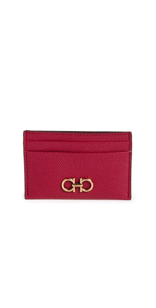 商品Salvatore Ferragamo|Salvatore Ferragamo 菲拉格慕 The Gancini 卡片包,价格¥1152,第1张图片