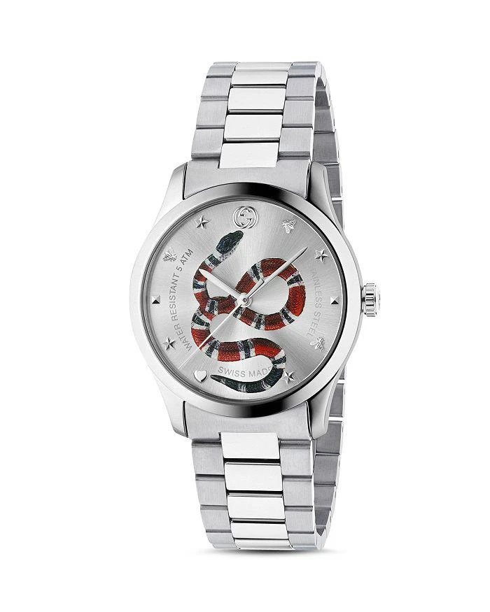商品Gucci|G-Timeless Watch, 38mm,价格¥9757,第1张图片详细描述