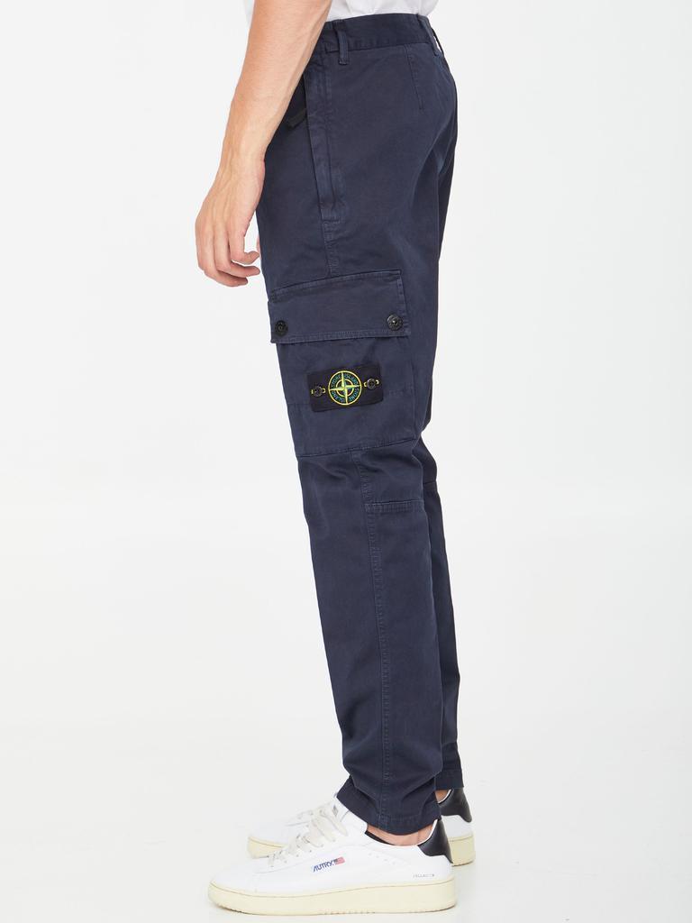 商品Stone Island|Blue cargo trousers,价格¥2815,第5张图片详细描述