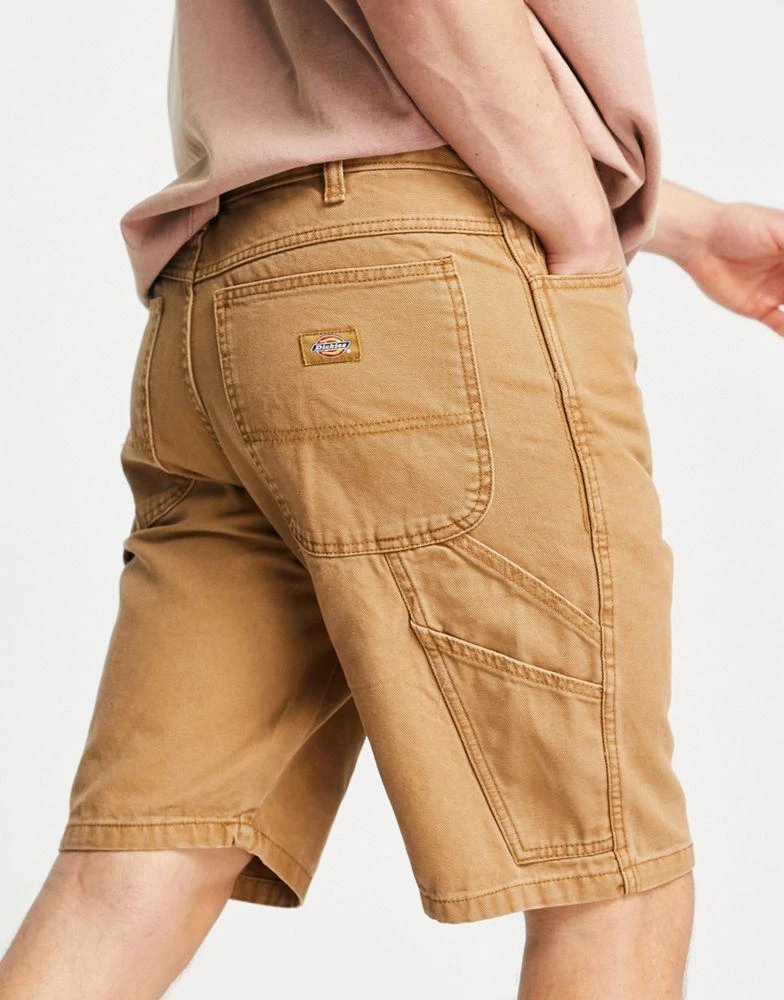 商品DICKIES|Dickies Duck Canvas shorts in brown,价格¥237,第4张图片详细描述
