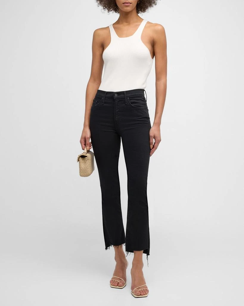 商品MOTHER|The Insider Crop Step Fray Jeans,价格¥1778,第2张图片详细描述