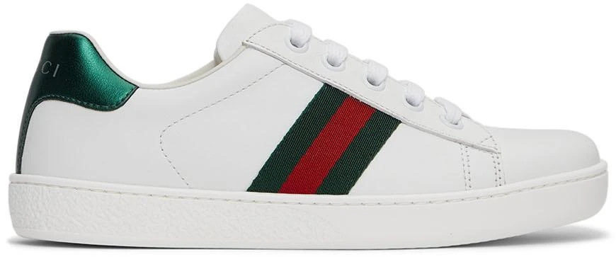 商品Gucci|Kids White Ace Sneakers,价格¥3061,第1张图片