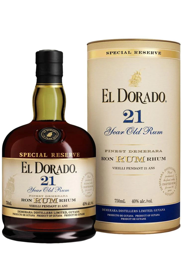商品El Dorado|21 Year Old Special Reserve Rum,价格¥1175,第1张图片