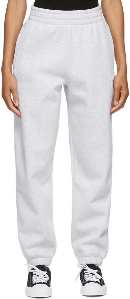 商品Alexander Wang|Grey Terry Foundation Lounge Pants,价格¥1458,第1张图片