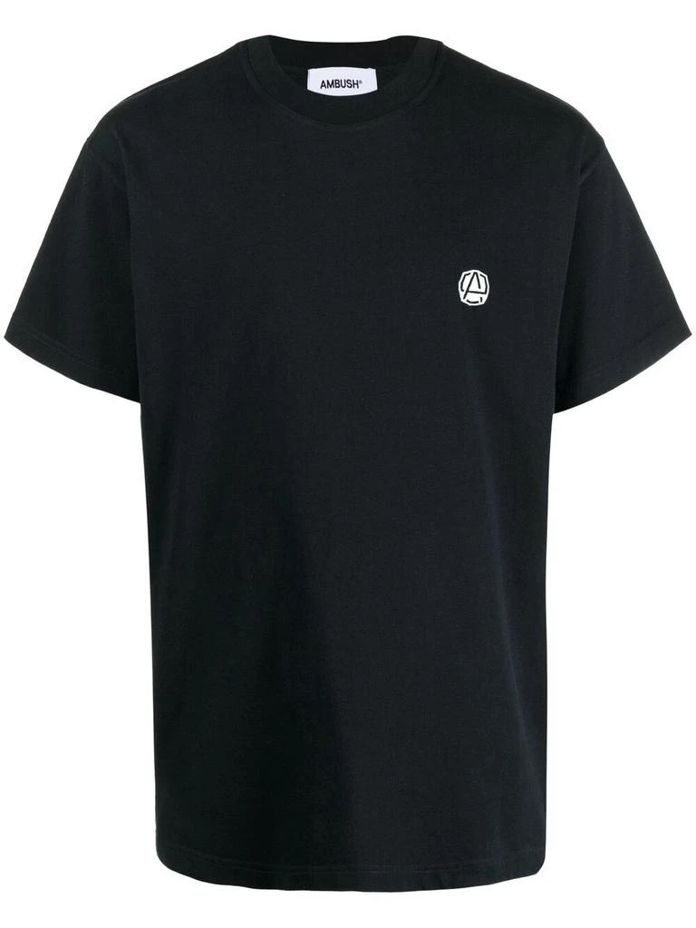 商品Ambush|Ambush Mens Black Cotton T-Shirt,价格¥1655,第1张图片