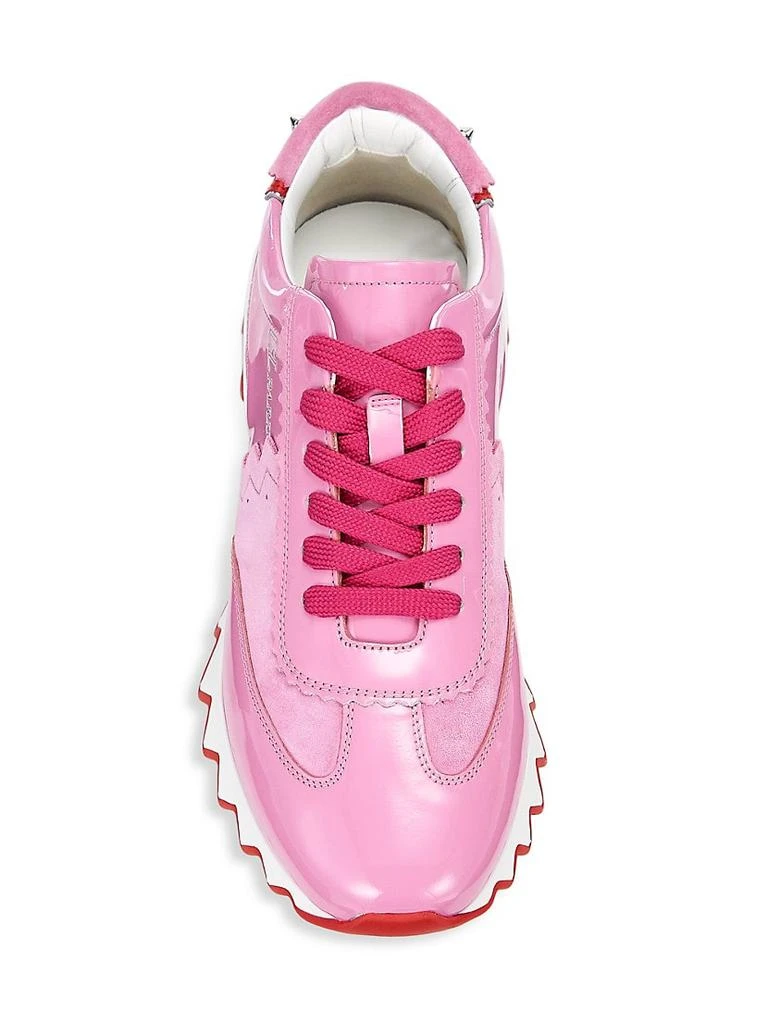 商品Christian Louboutin|Loubishark Leather Low-Top Sneakers,价格¥7453,第5张图片详细描述