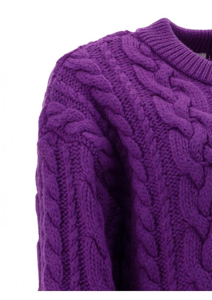 商品AMI|Cable Sweater,价格¥1891,第5张图片详细描述