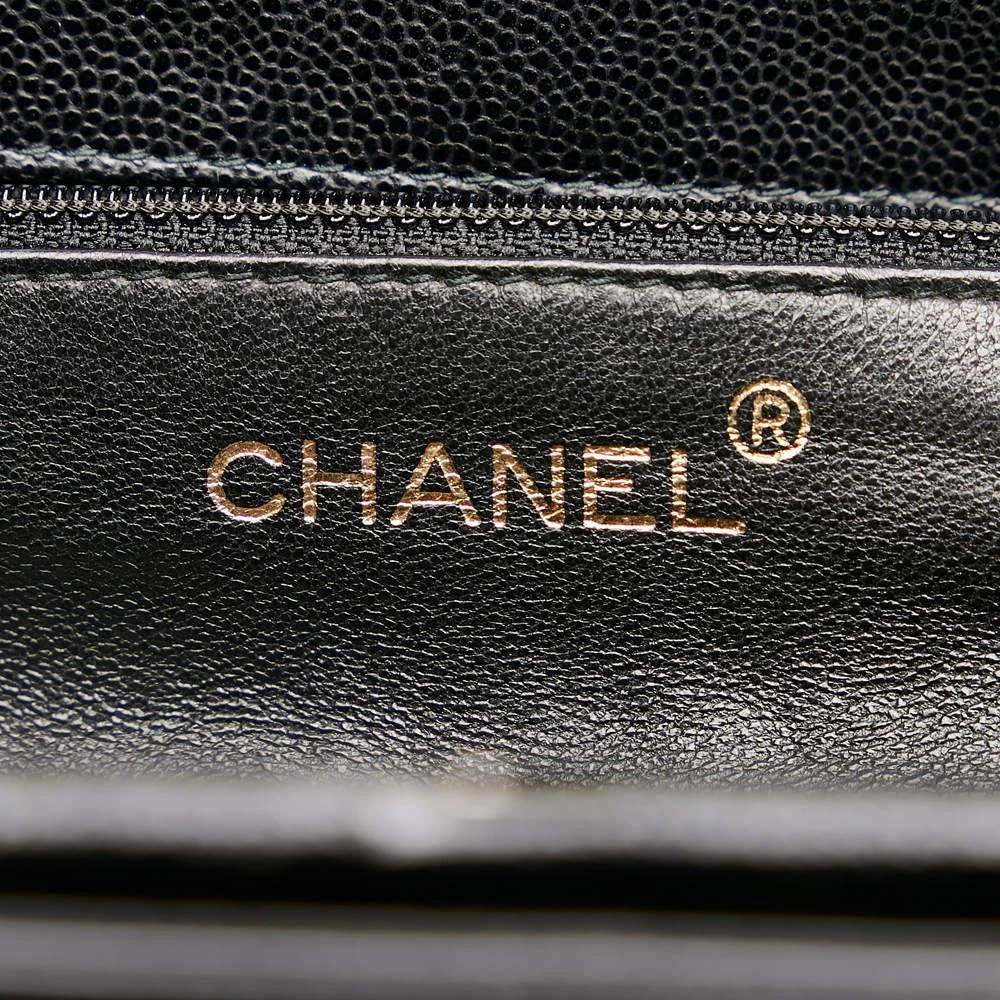 Chanel Black Caviar Leather Shoulder Bag 商品