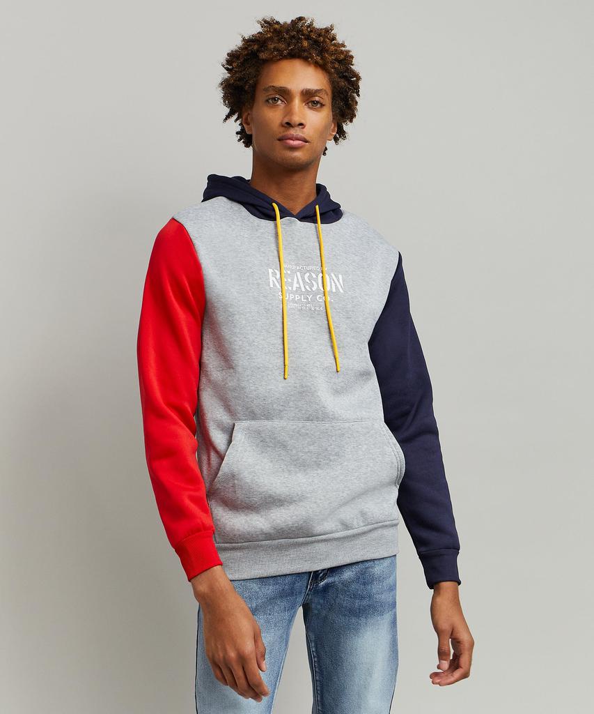 Kevin Color Block Logo Hoodie商品第3张图片规格展示