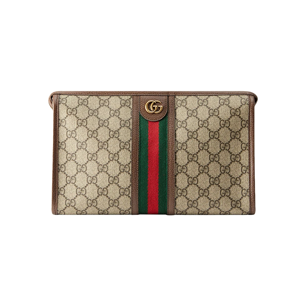 商品[国内直发] Gucci|GUCCI 卡其色男士手拿包 598234-96IWT-8745,价格¥7316,第1张图片