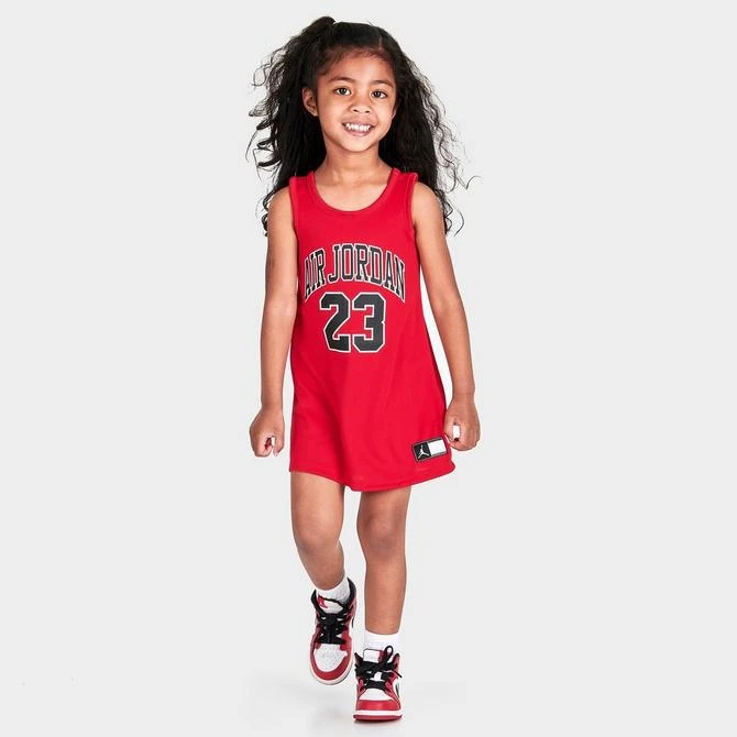 商品Jordan|Girls' Toddler Air Jordan 23 Jersey Dress,价格¥113,第2张图片详细描述