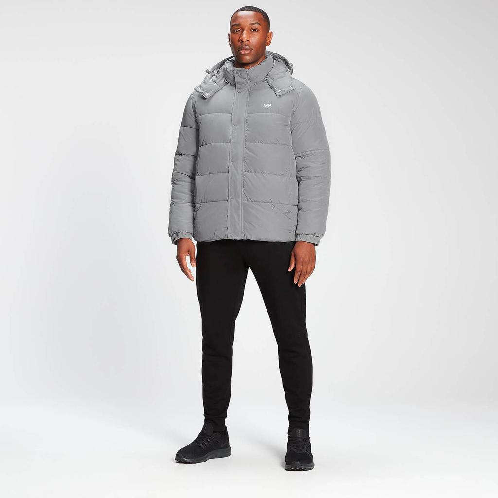 商品Myprotein|MP Men's Essential Puffer Jacket - Storm,价格¥386,第5张图片详细描述