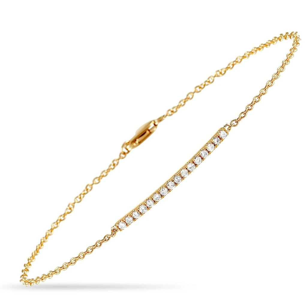 商品LB Exclusive|LB Exclusive 14K Yellow Gold 0.25ct Diamond Bracelet ALB-15844-Y,价格¥2446,第1张图片