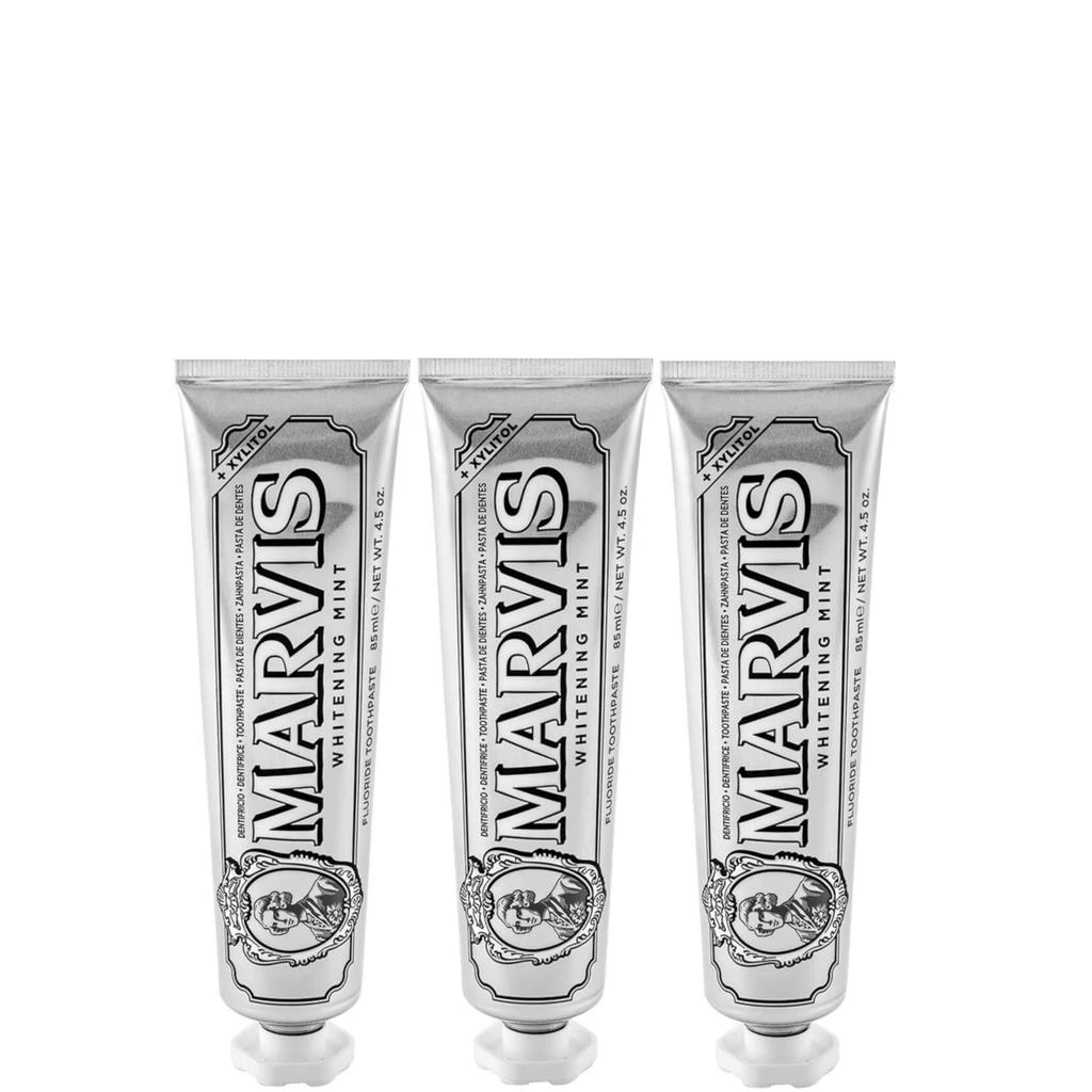 商品Marvis|Marvis Whitening Mint Toothpaste Bundle (3x85ml),价格¥193,第1张图片