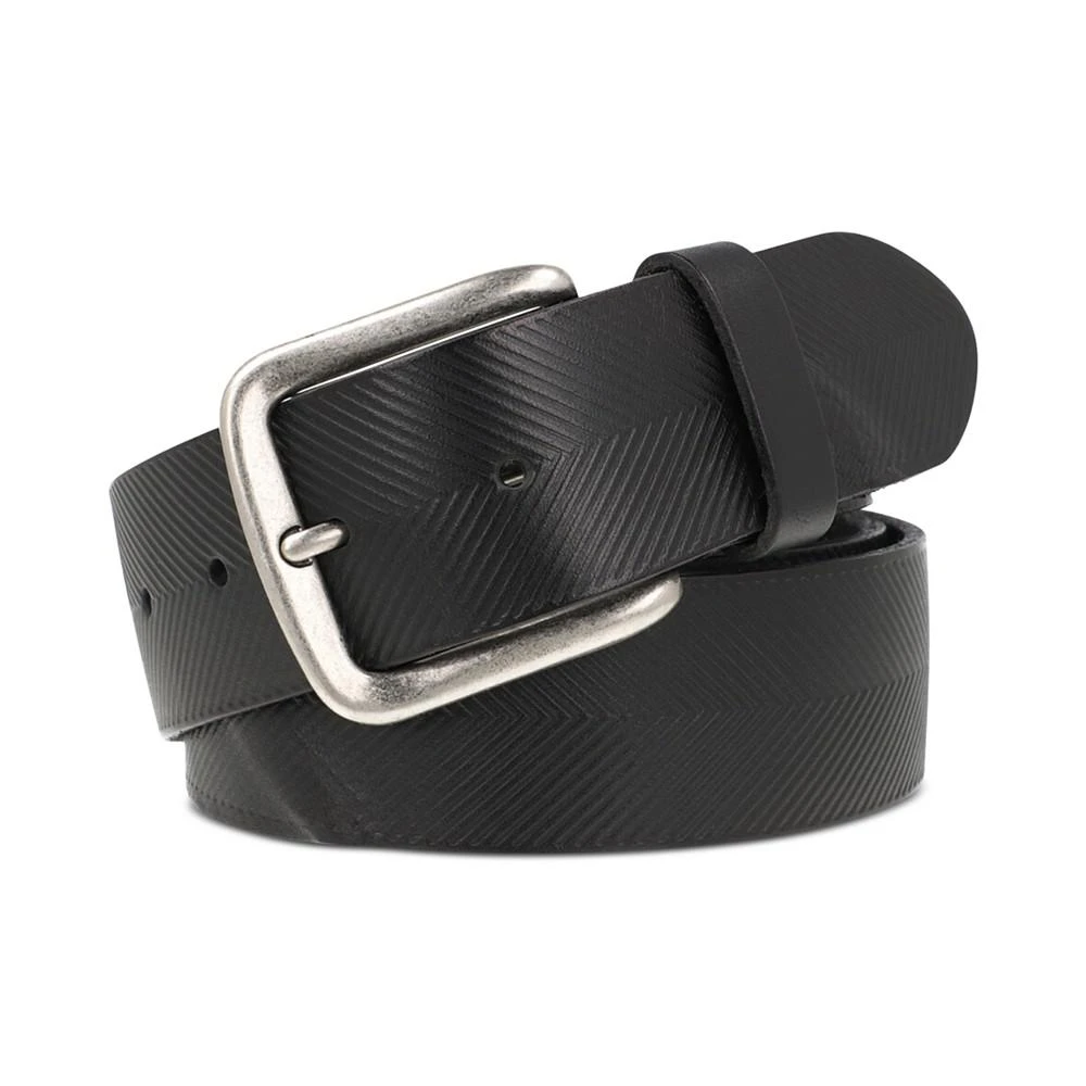 商品Frye|Men's Textured Leather Belt,价格¥204,第1张图片