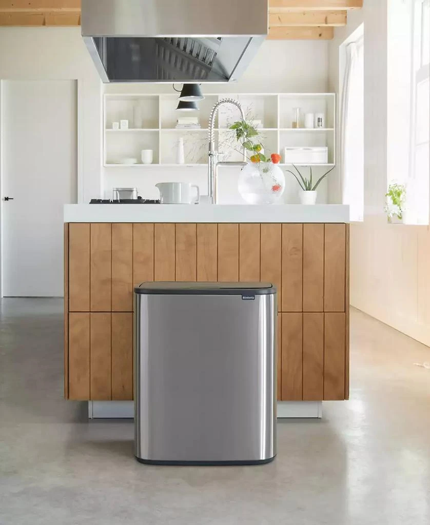 商品Brabantia|Bo Touch Top Trash Can, 16 Gallon, 60 Liter,价格¥2060,第5张图片详细描述