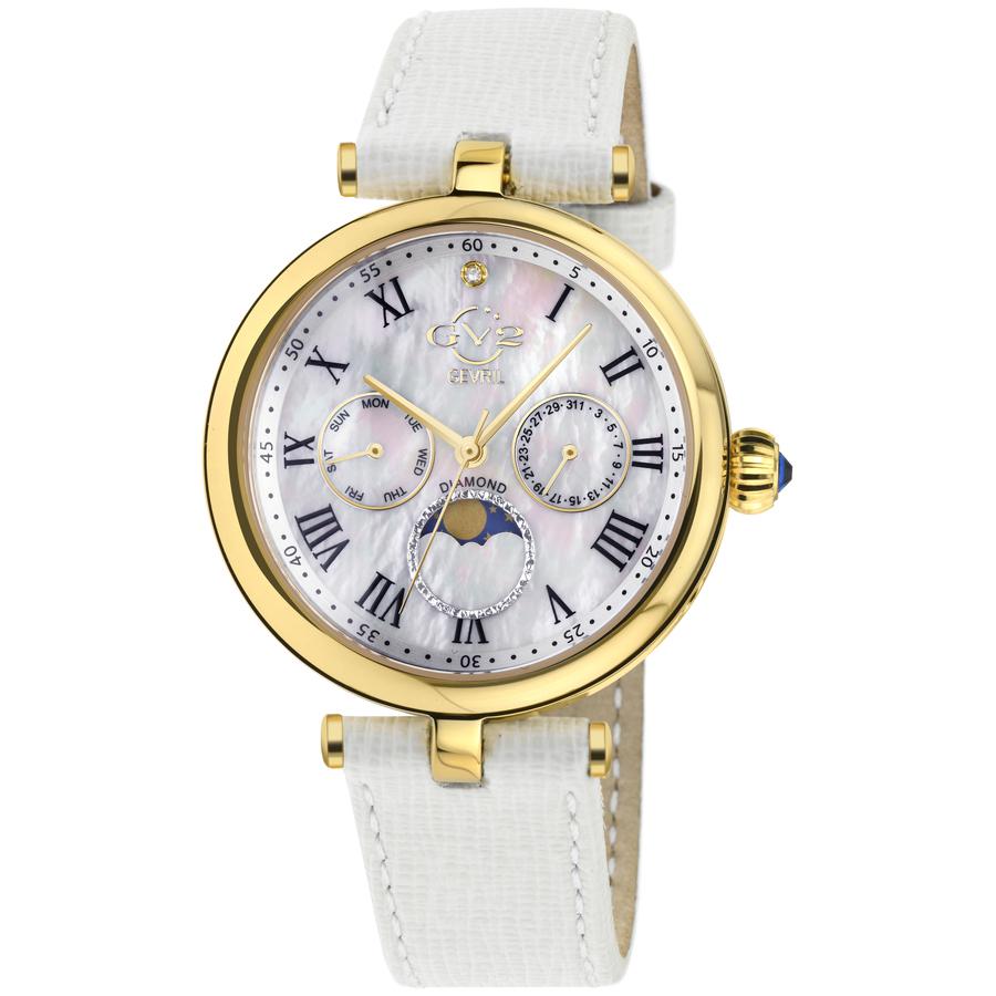 GV2 by Gevril Florence Quartz Diamond Ladies Watch 12513.L商品第1张图片规格展示