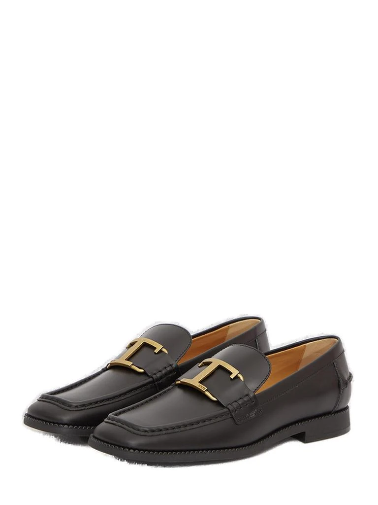 商品Tod's|Tod's Logo-Plaque Slip-On Loafers,价格¥2866,第4张图片详细描述