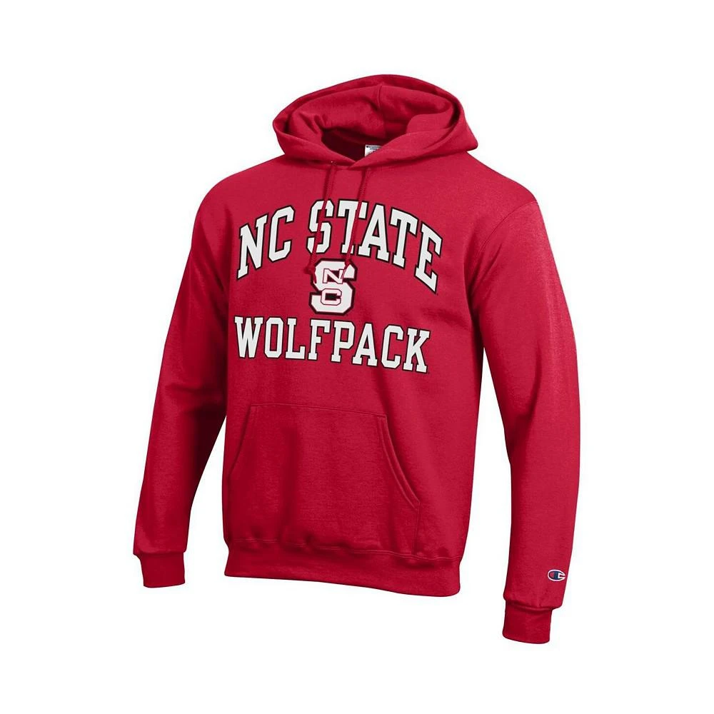 商品CHAMPION|Men's Red NC State Wolfpack High Motor Pullover Hoodie,价格¥443,第2张图片详细描述