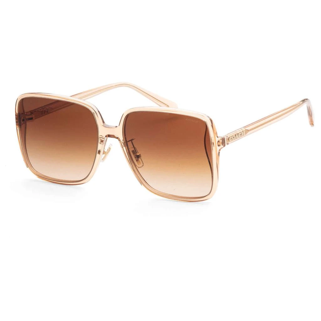 商品Coach|Coach Women's Brown Square Sunglasses,价格¥418,第1张图片