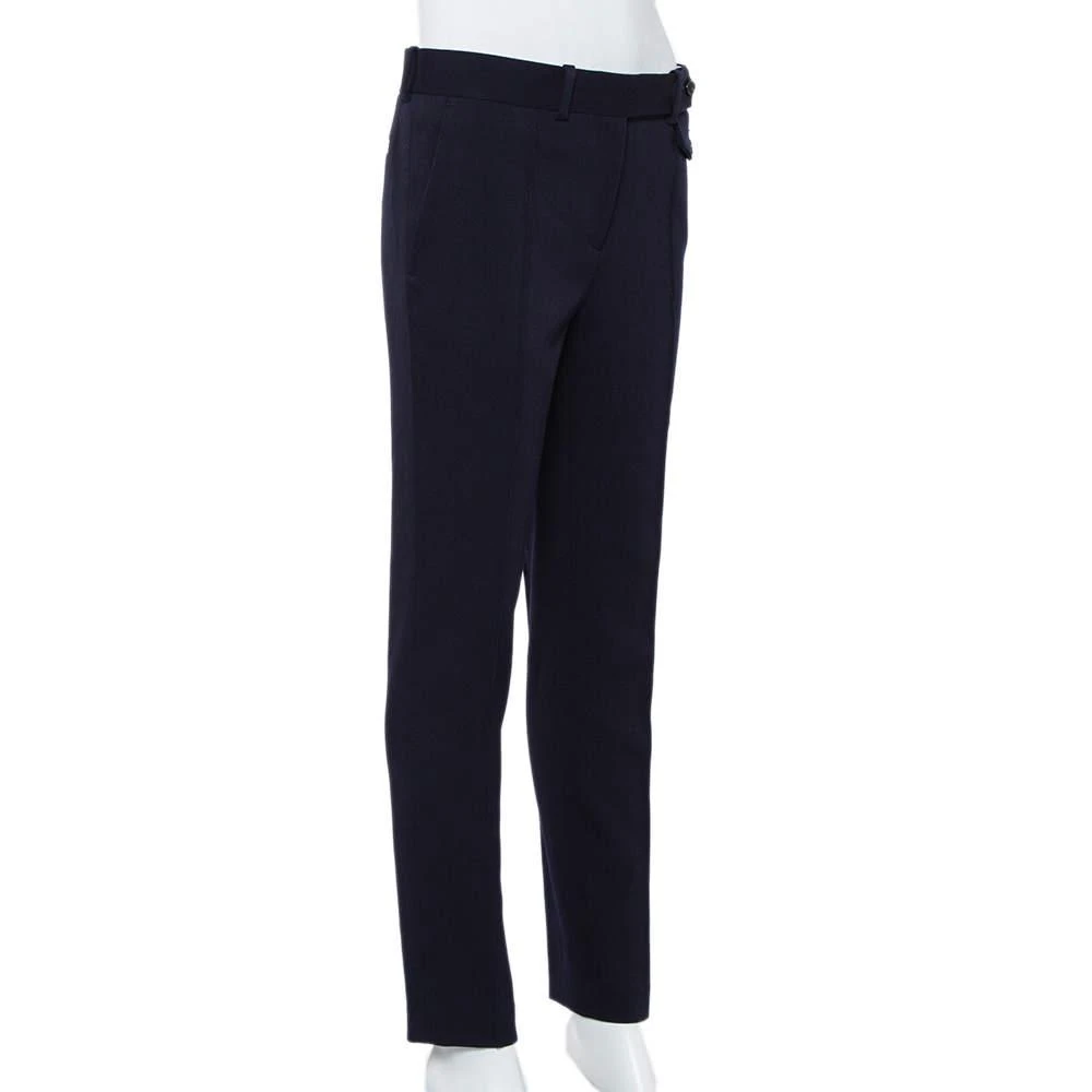 商品[二手商品] Celine|Celine Navy Blue Wool Tapered Leg Pants S,价格¥961,第2张图片详细描述