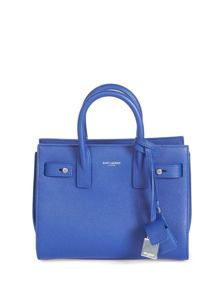 商品Yves Saint Laurent|Nano Soft Sac De Jour Leather Carryall Bag,价格¥11686,第1张图片