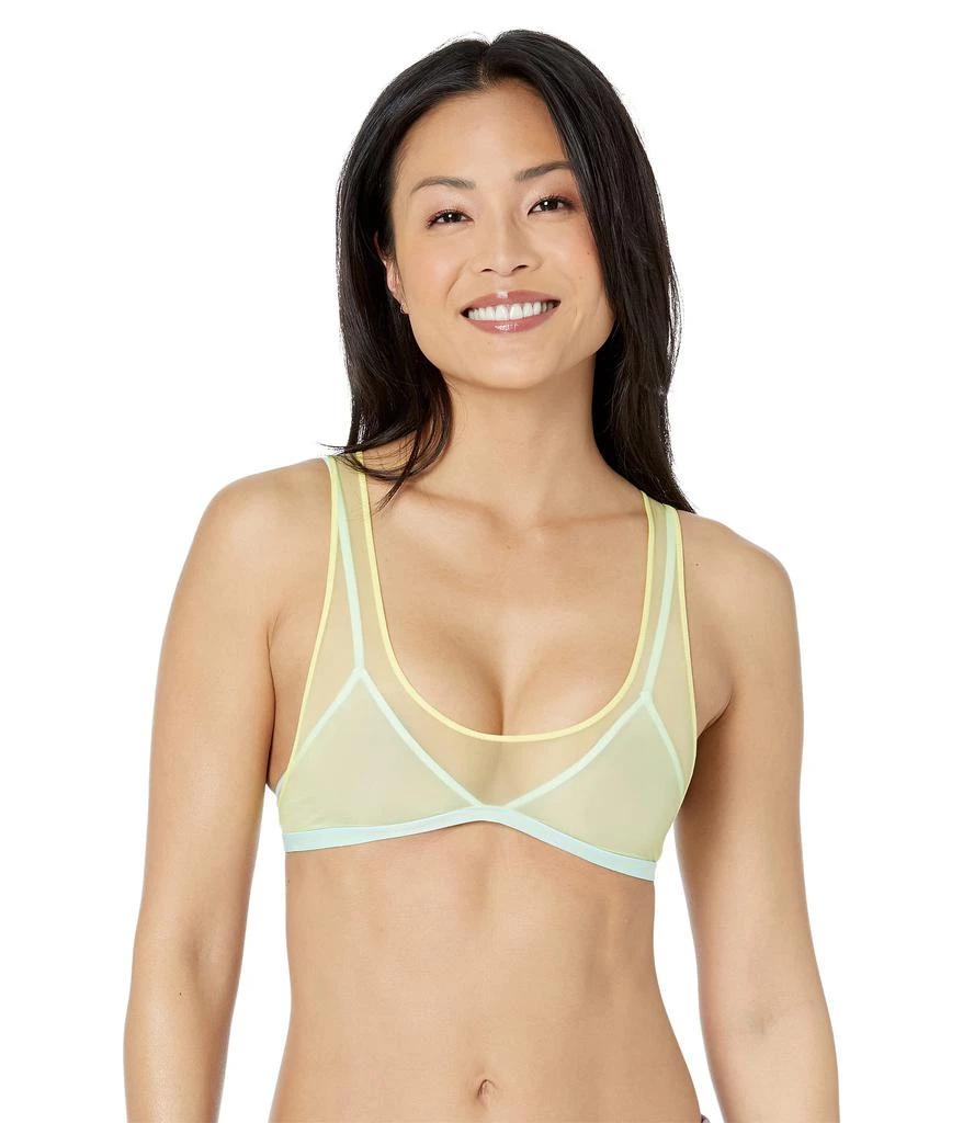 商品Calvin Klein|One Pride Mesh Unlined Bralette,价格¥106,第1张图片