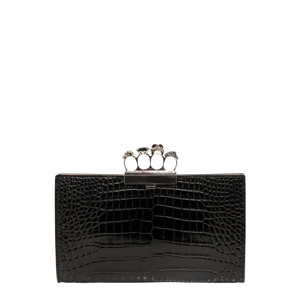 商品Alexander McQueen|ALEXANDER MCQUEEN CLUTCH,价格¥11009,第4张图片详细描述