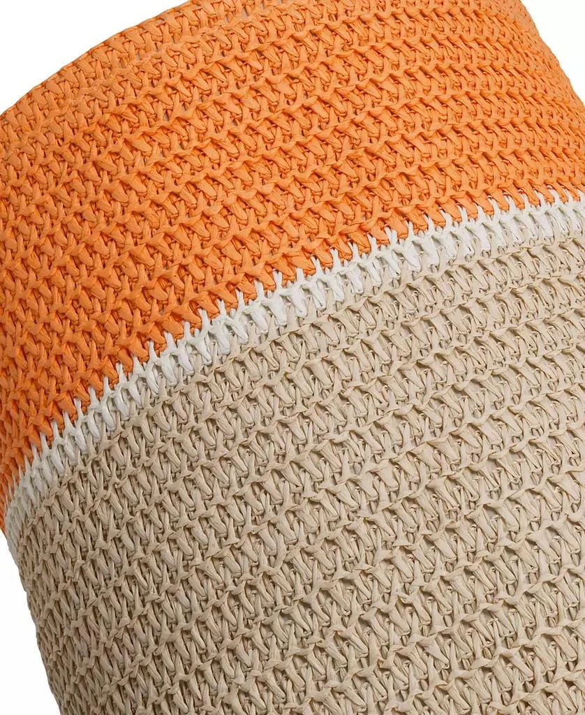 Paper Straw Nesting Baskets with Handles, Set of 3 商品