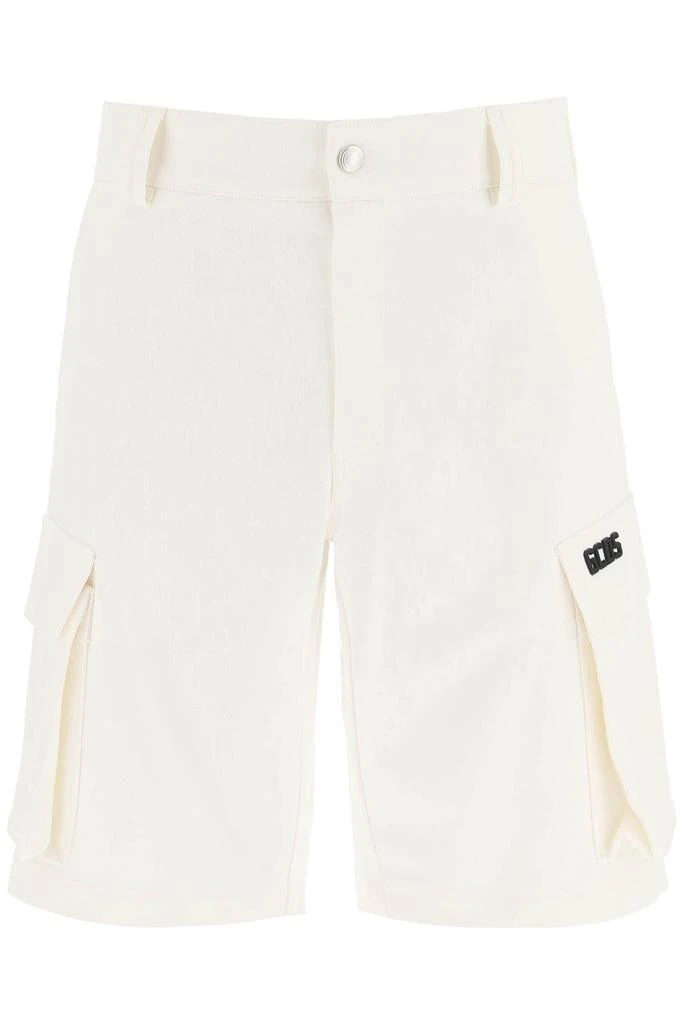 商品GCDS|CARGO SHORTS WITH LOGO,价格¥1110,第1张图片