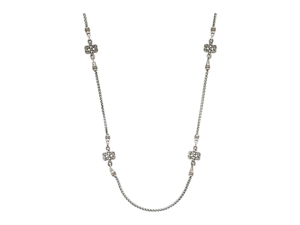 商品Brighton|Interlok Endless Knot Long Necklace,价格¥721,第1张图片