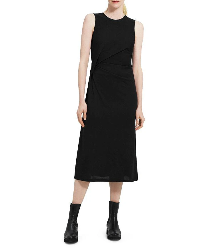 商品Theory|Drape Tuck Dress,价格¥663,第1张图片