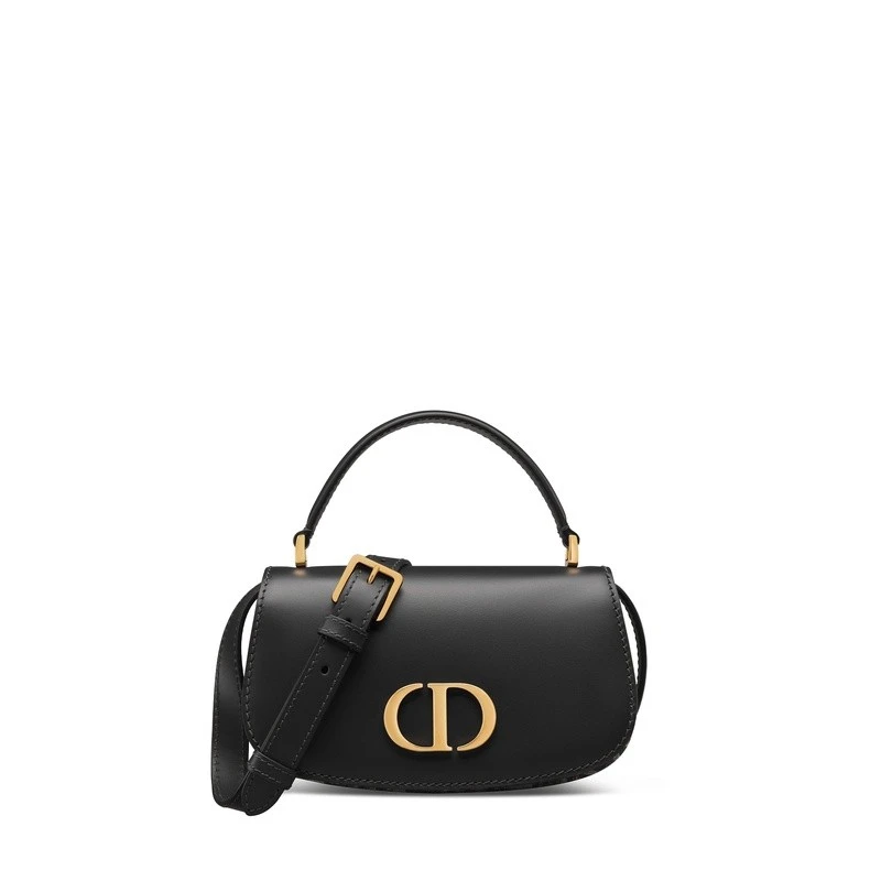 商品Dior|Dior 迪奥 30 Montaigne系列女士黑色牛皮手提包,价格¥22998,第1张图片