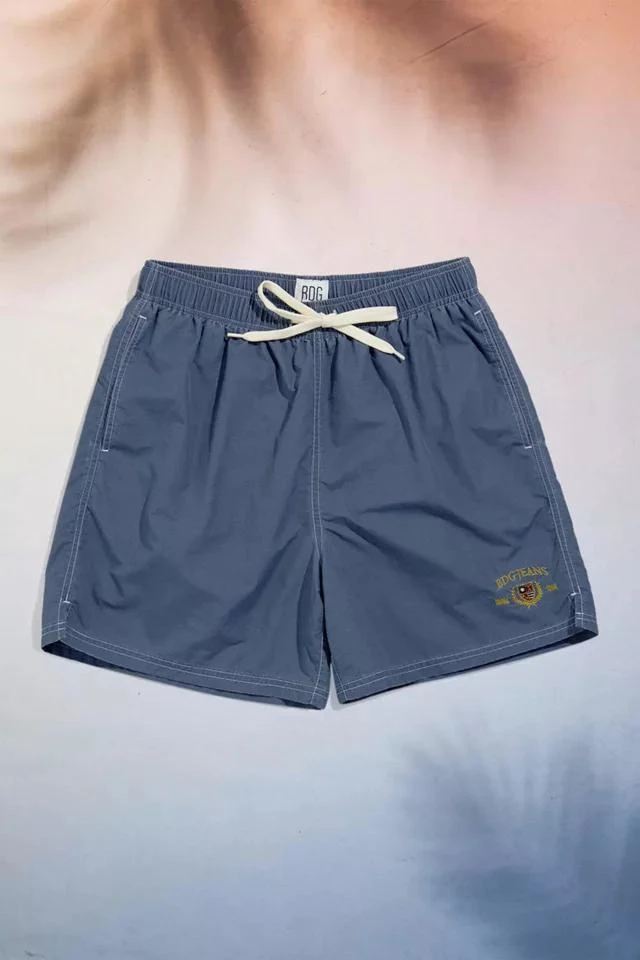 商品BDG|BDG Indigo Nylon Swim Short,价格¥291,第1张图片