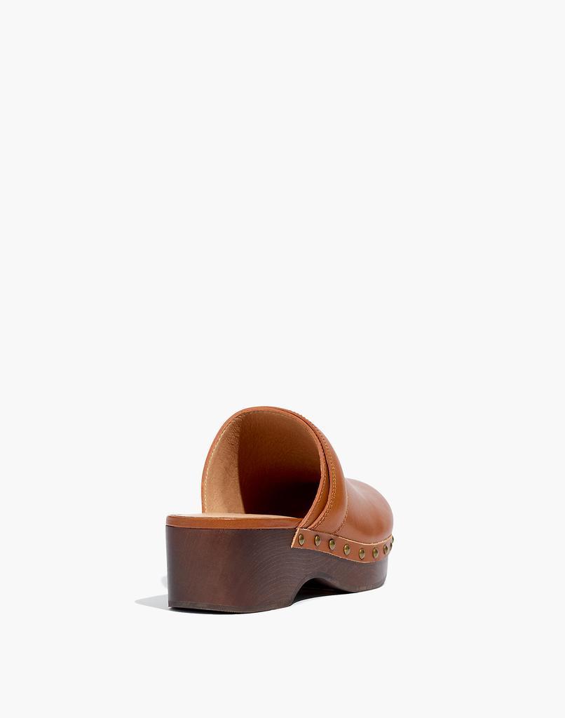 商品Madewell|The Cecily Clog in Oiled Leather,价格¥889,第5张图片详细描述