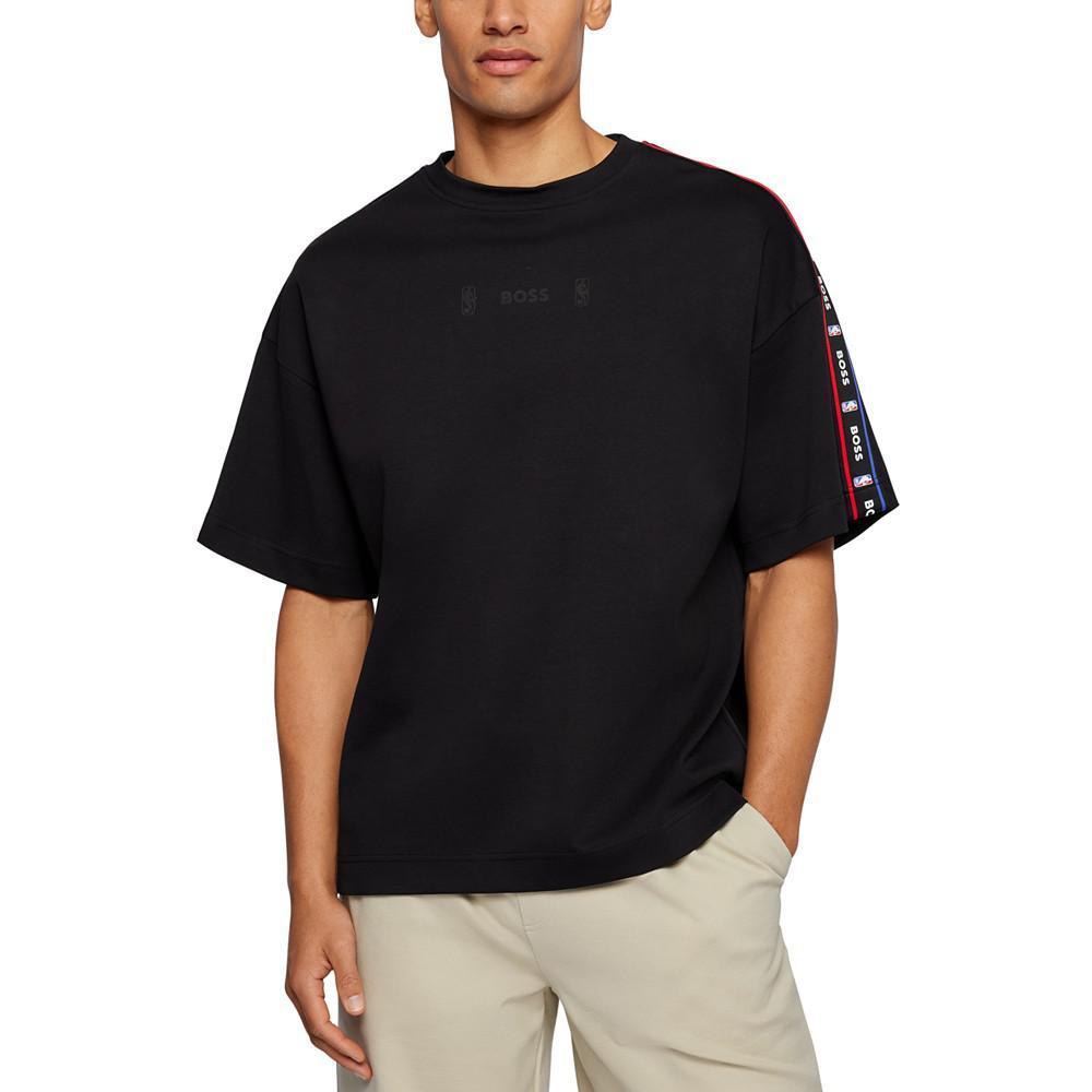 商品Hugo Boss|BOSS x NBA Men's Relaxed-Fit T-Shirt,价格¥416,第1张图片
