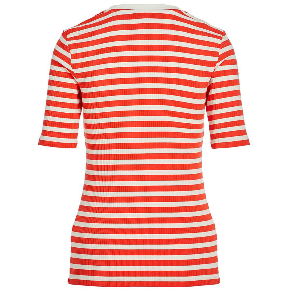 Striped Cotton-Blend Henley T-Shirt商品第6张图片规格展示