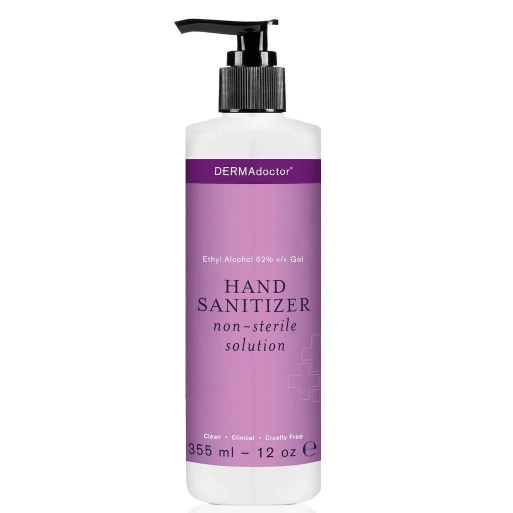 商品DERMAdoctor|DERMAdoctor Hand Sanitiser Non-Sterile Solution 12 fl. oz,价格¥63,第1张图片