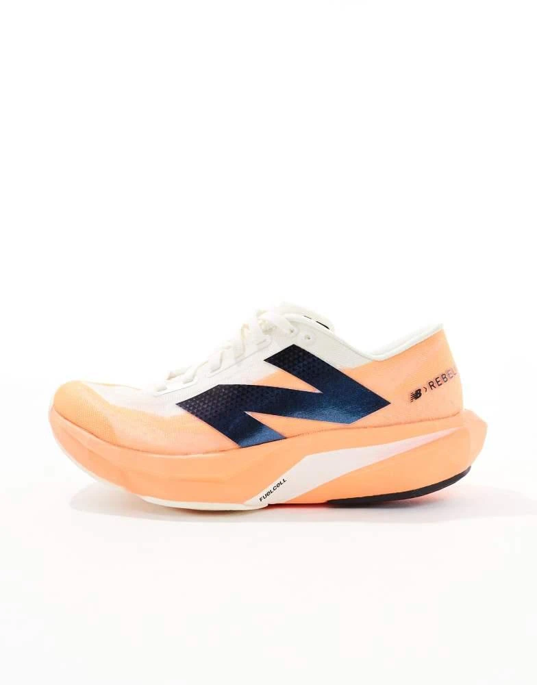 商品New Balance|New Balance Fuel Cell Rebel V4 running trainers in orange,价格¥1445,第2张图片详细描述