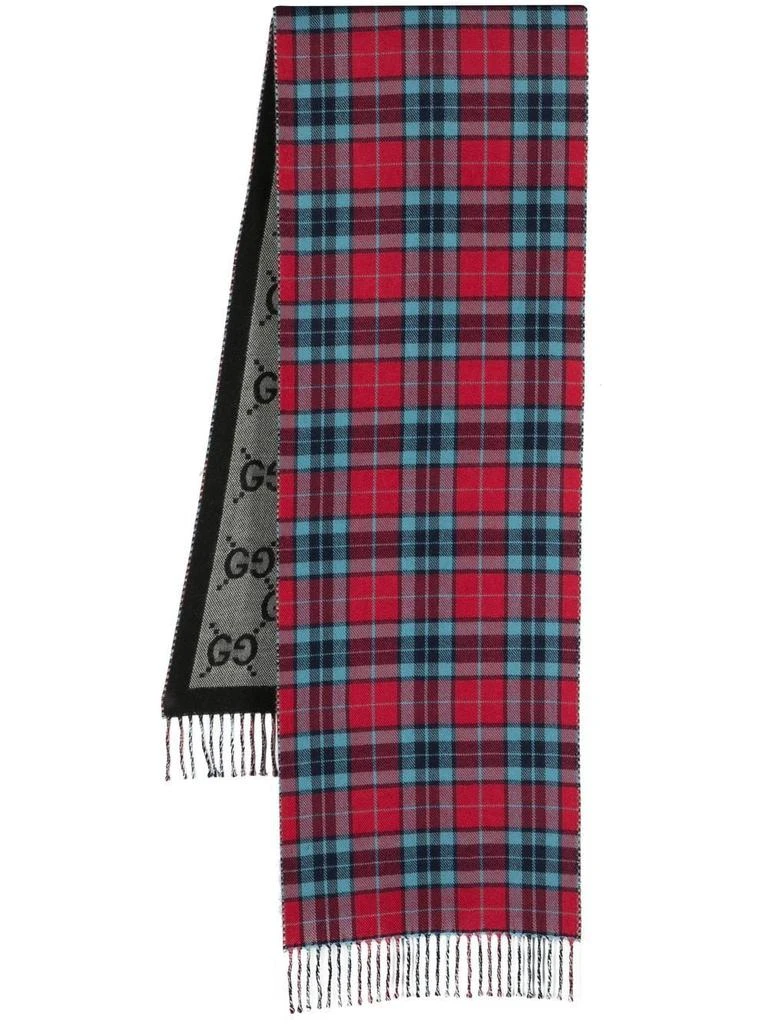 商品Gucci|GUCCI - Doubleface Wool Scarf,价格¥3678,第1张图片