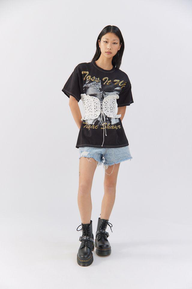 商品Urban Outfitters|Tupac Shakur Toss It Up Tee,价格¥111,第5张图片详细描述