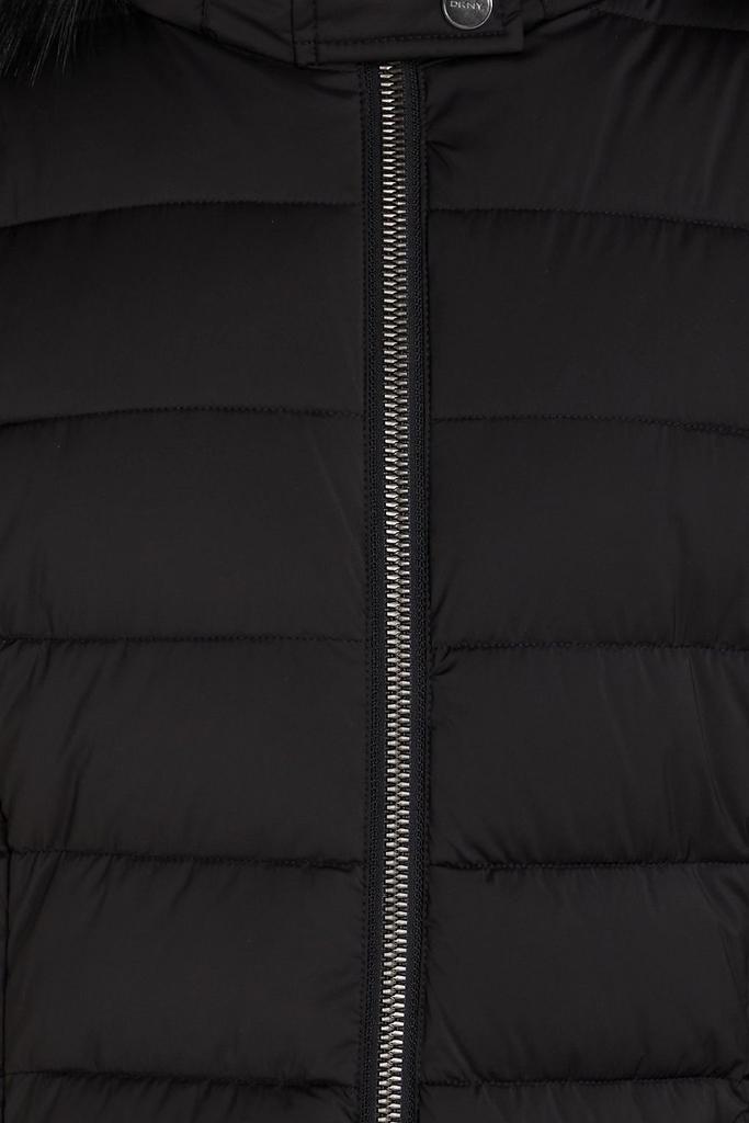 商品DKNY|Faux fur-trimmed quilted shell hooded coat,价格¥1254,第6张图片详细描述