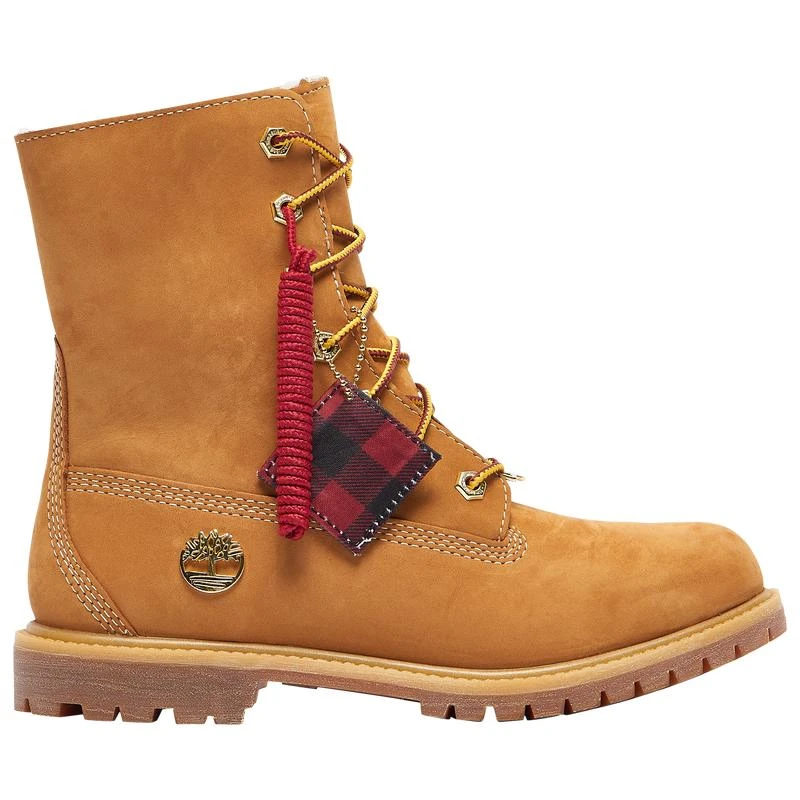 商品Timberland|Timberland Teddy Fleece Lux Boots - Women's,价格¥605,第2张图片详细描述