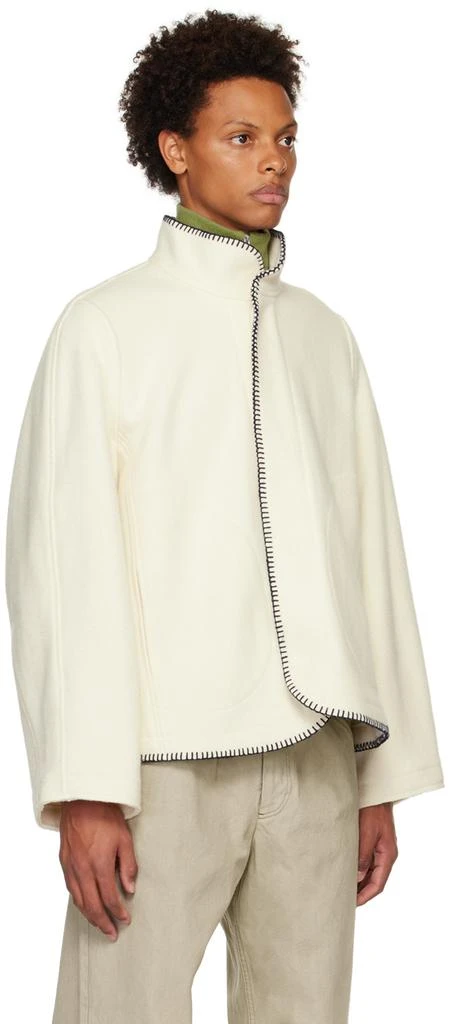 商品3MAN|White Blanket Jacket,价格¥4808,第2张图片详细描述