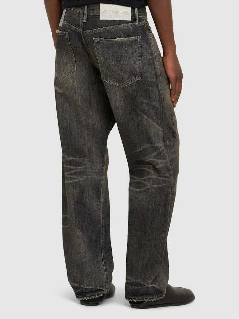 商品YOHJI YAMAMOTO|Neighborhood褪色牛仔裤,价格¥13755,第3张图片详细描述