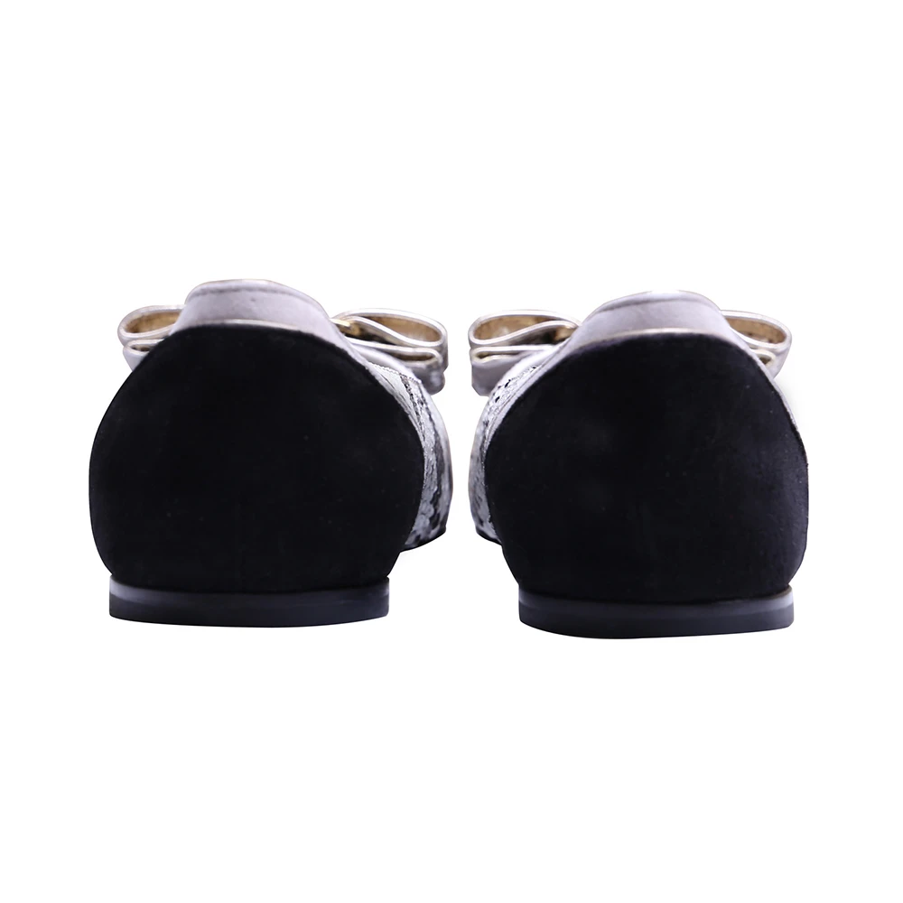 Salvatore Ferragamo 菲拉格慕 女士平底鞋牛皮拼色 01-M487-667441 商品