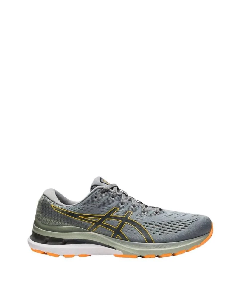 商品Asics|Men's Gel-Kayano 28 Running Shoes - D/medium Width In Sheet Rock/orange Pop,价格¥929,第1张图片